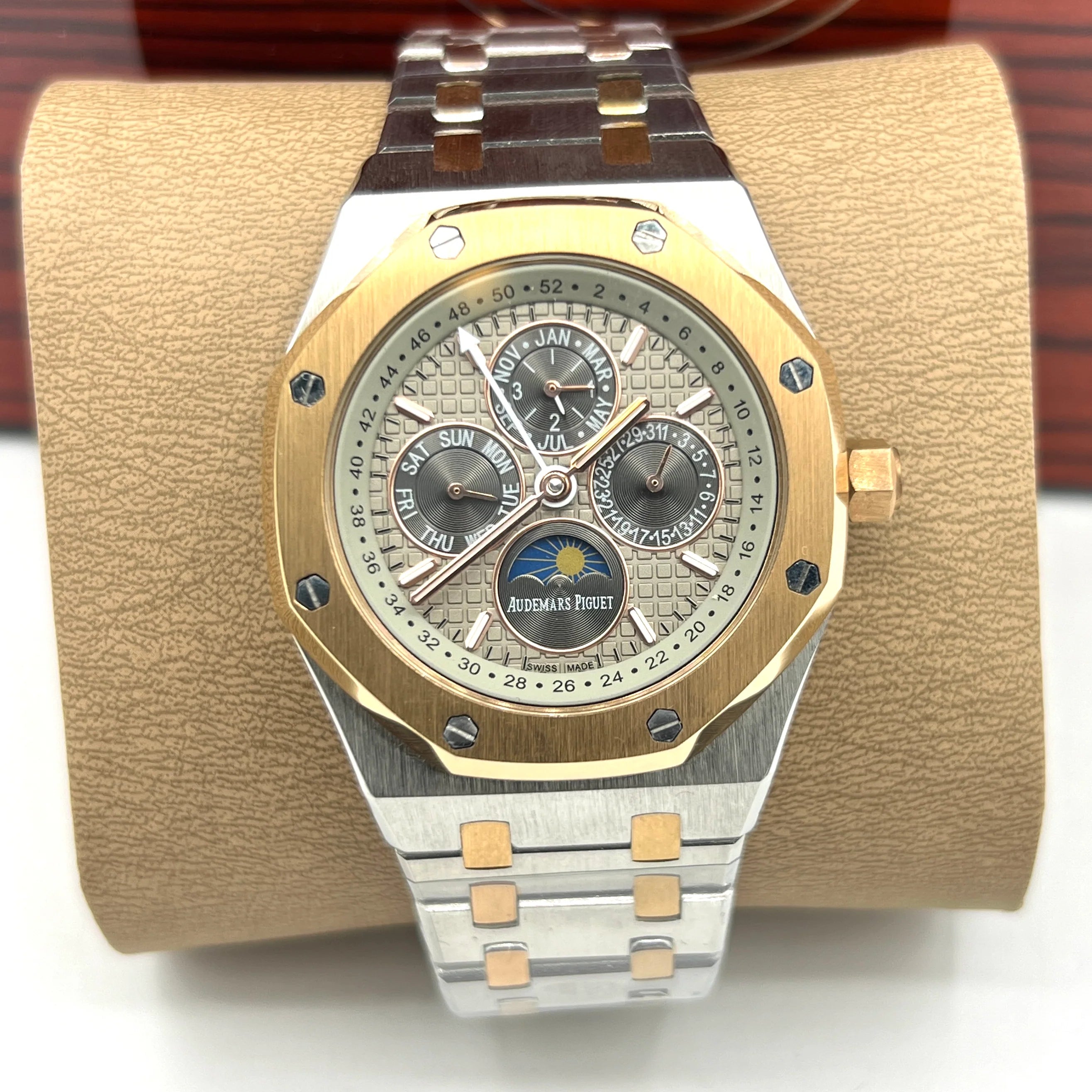 AUDEMARS PIGUET PERPETUAL CALENDAR - SILVER
