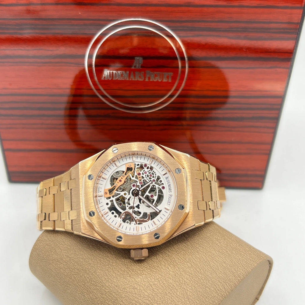 AUDEMARS PIGUET SKELETON - WHITE
