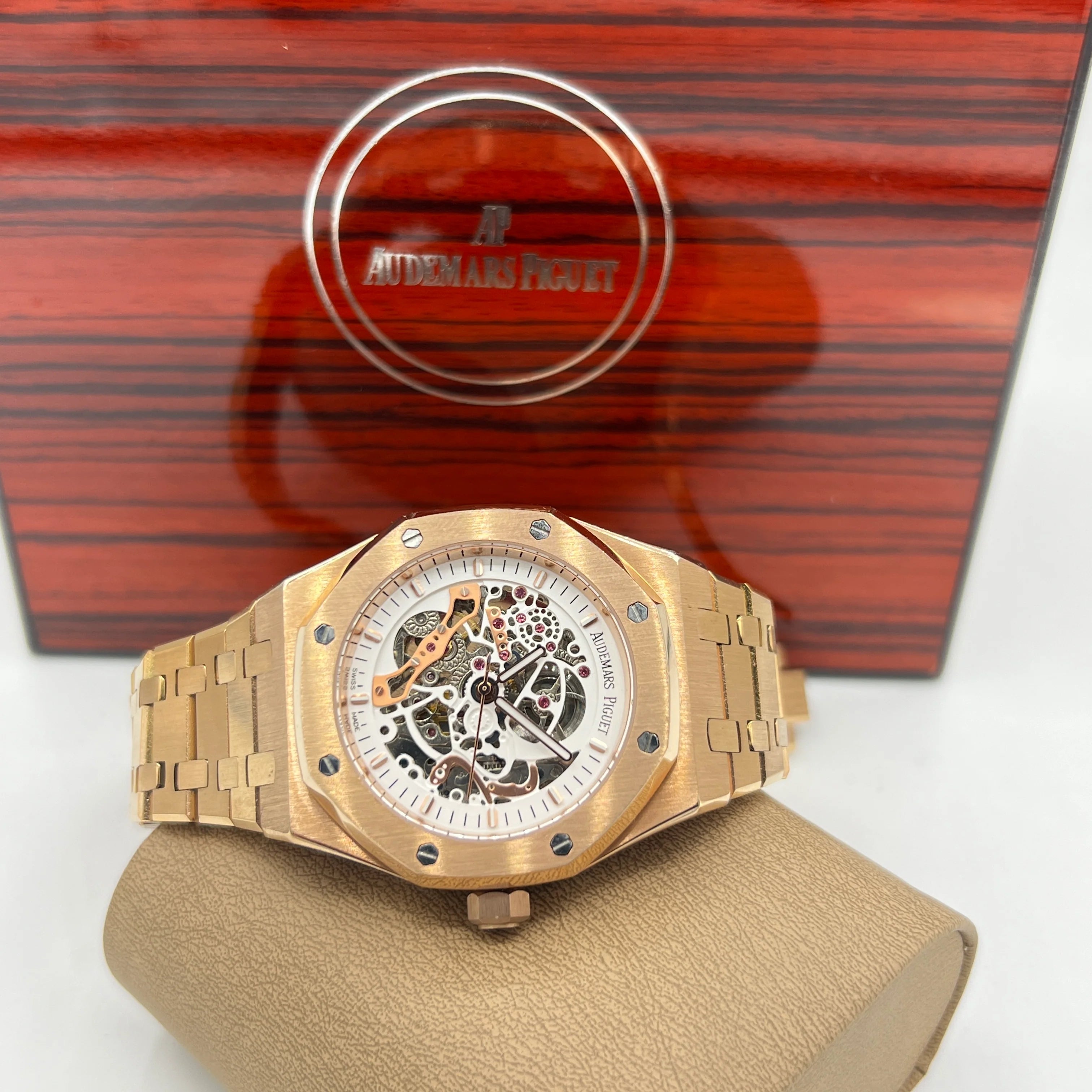 AUDEMARS PIGUET SKELETON - WHITE