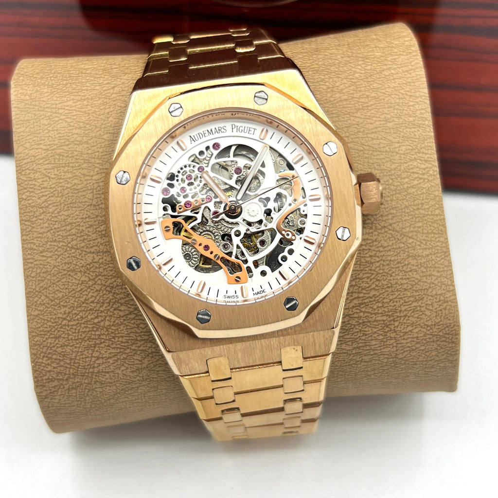 AUDEMARS PIGUET SKELETON - WHITE