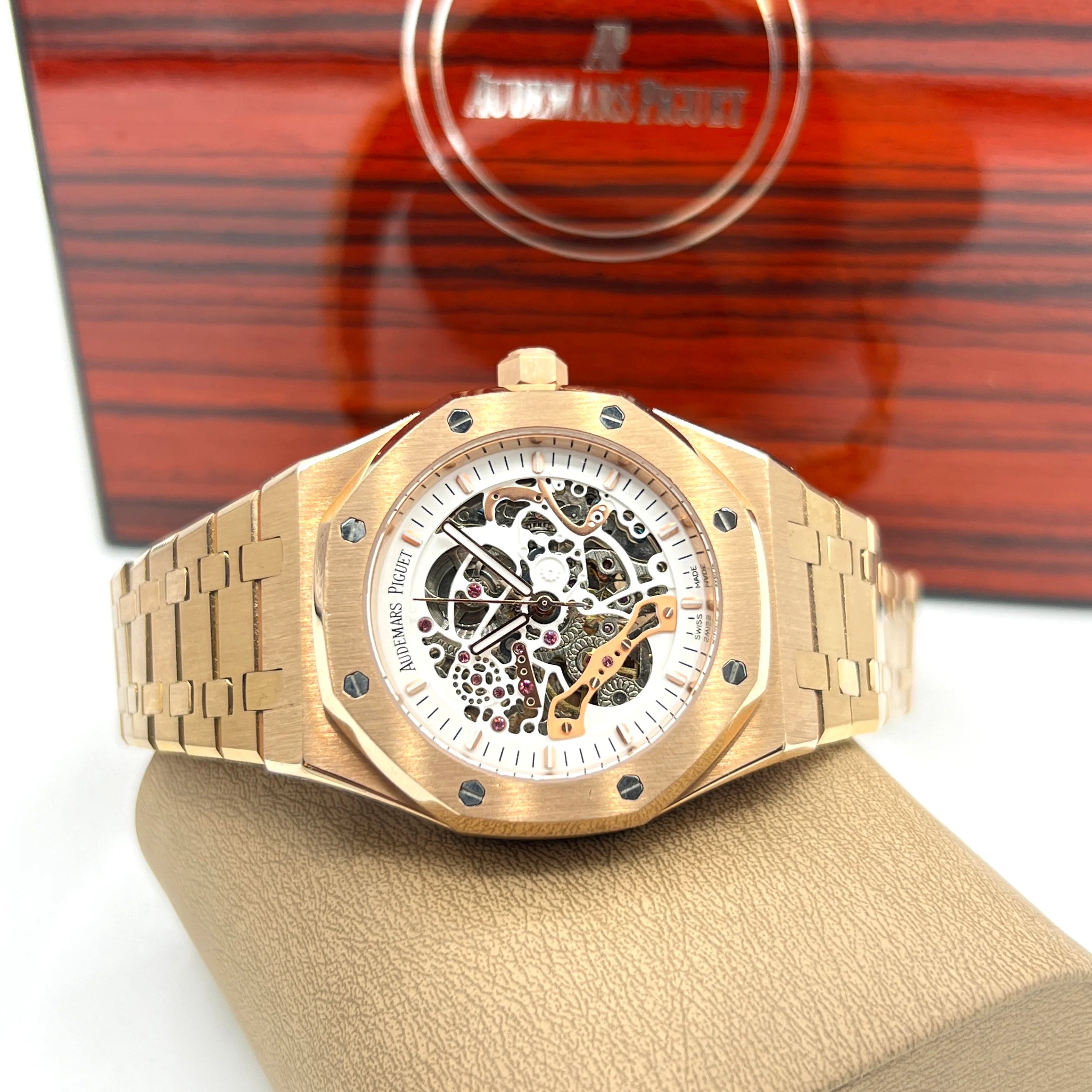 AUDEMARS PIGUET SKELETON - WHITE