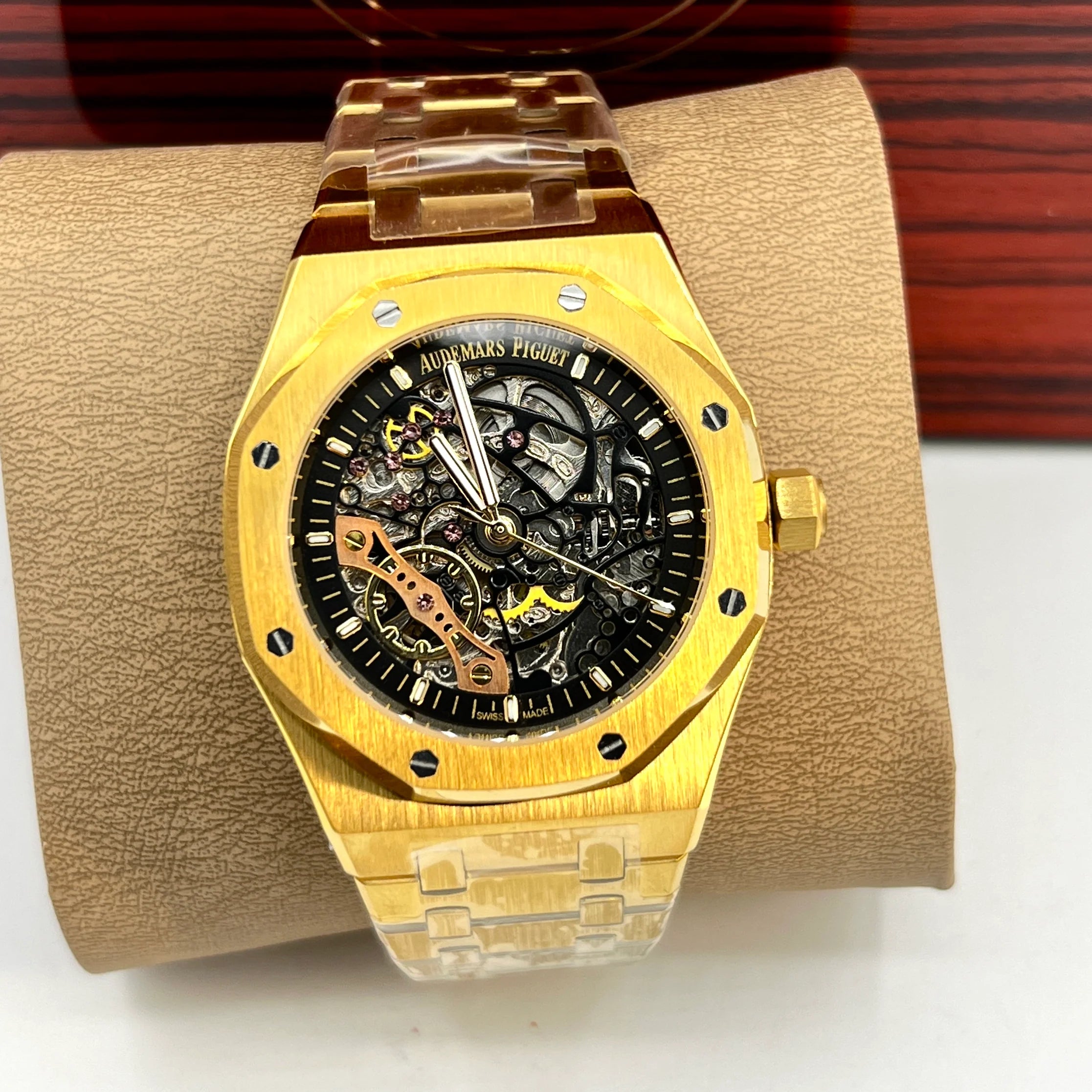 AUDEMARS PIGUET SKELETON - GOLDEN BLACK