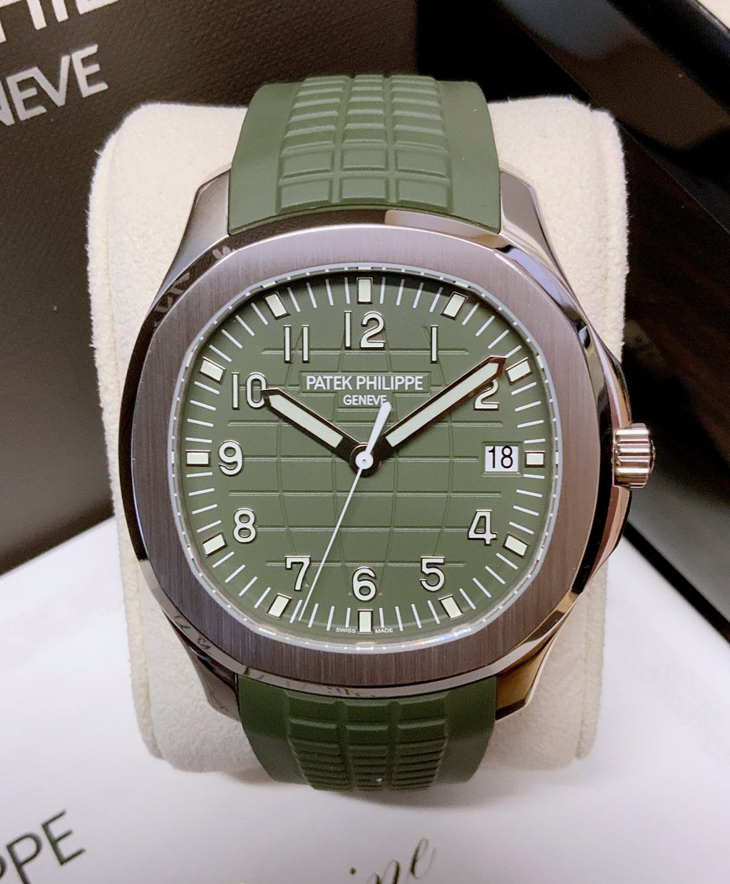 PATEK PHILLIPE TROPICAL STRAP - GREEN