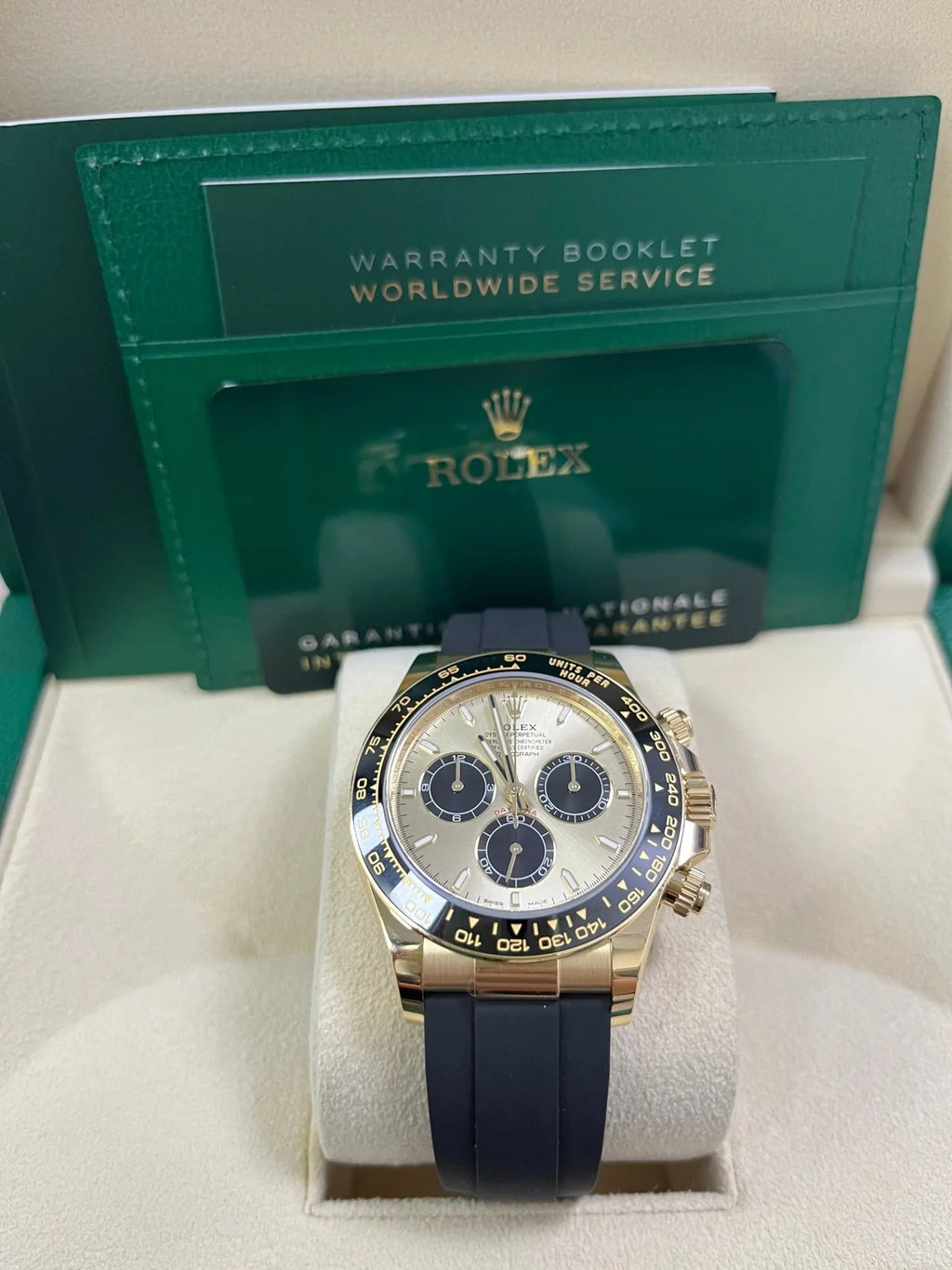 Rolex Daytona Yellow Gold Strap