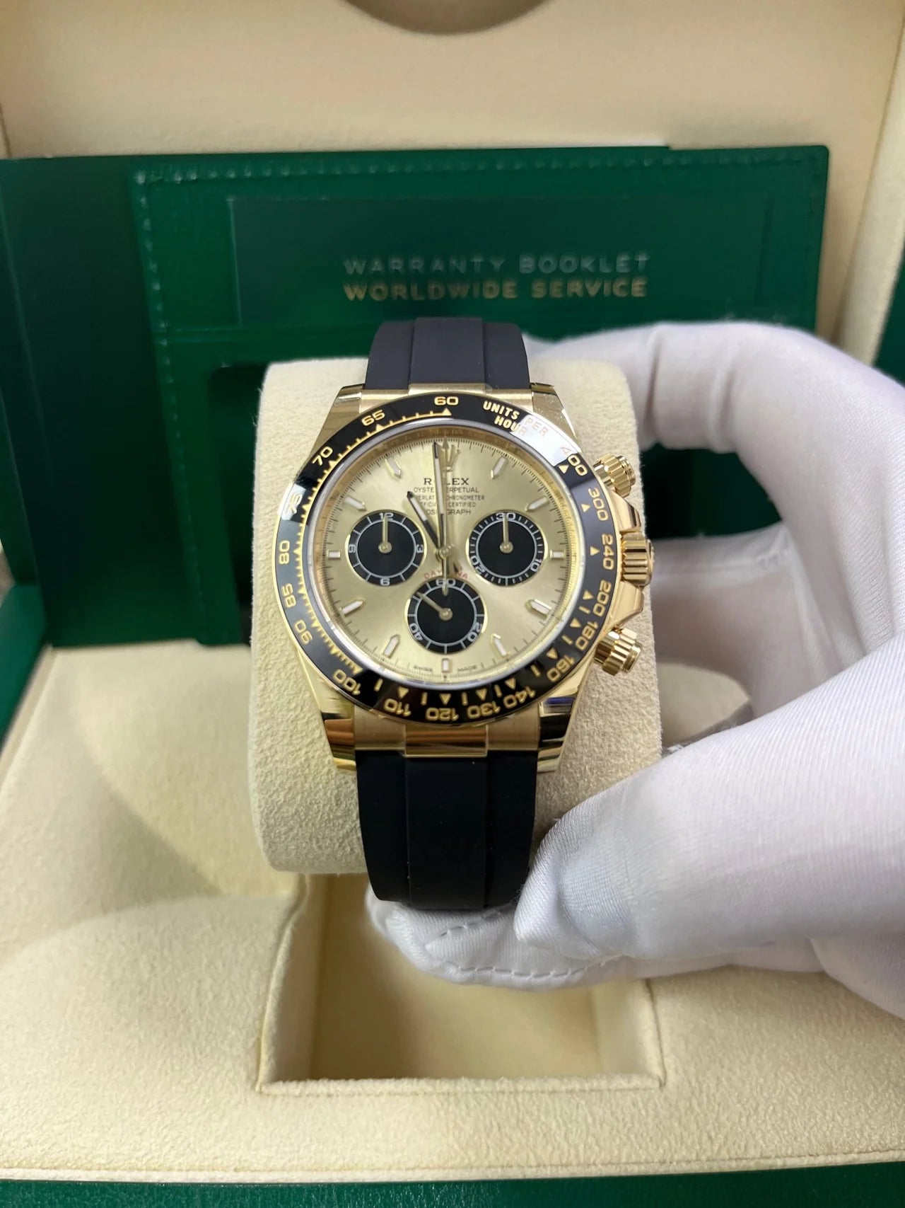 Rolex Daytona Yellow Gold Strap
