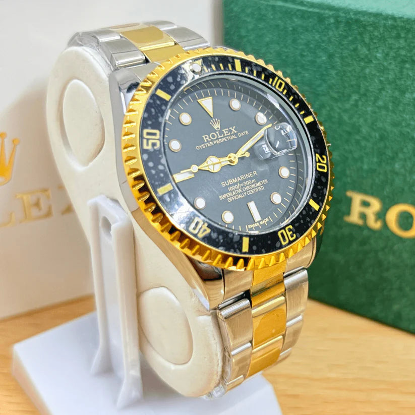 ROLEX SUBMARINER GOLDEN BLACK
