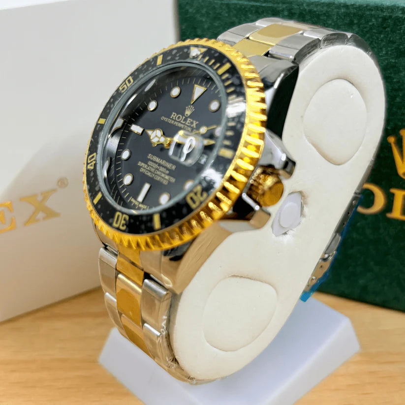 ROLEX SUBMARINER GOLDEN BLACK