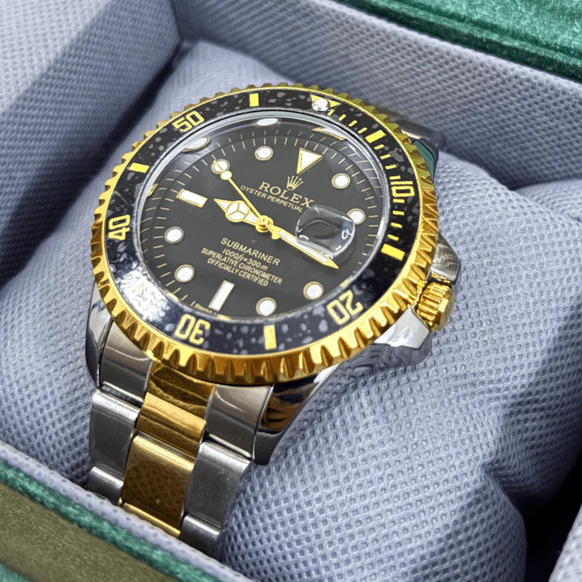 ROLEX SUBMARINER GOLDEN BLACK