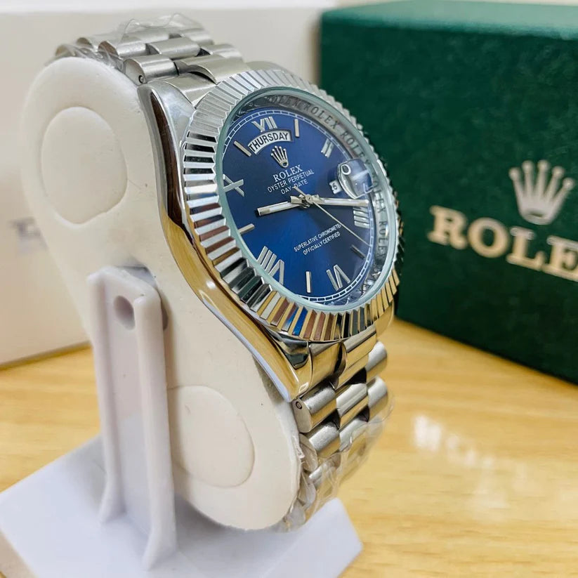 ROLEX DAY-DATE - NAVY BLUE DIAL