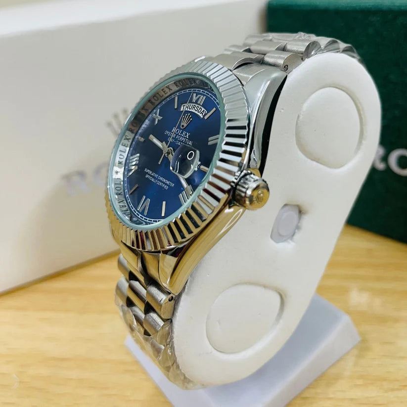 ROLEX DAY-DATE - NAVY BLUE DIAL