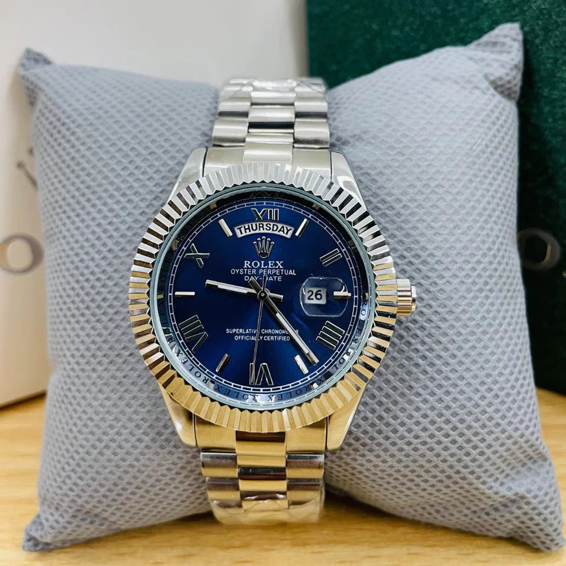 ROLEX DAY-DATE - NAVY BLUE DIAL
