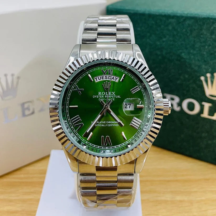 ROLEX DAY-DATE - OLIVE GREEN DIAL