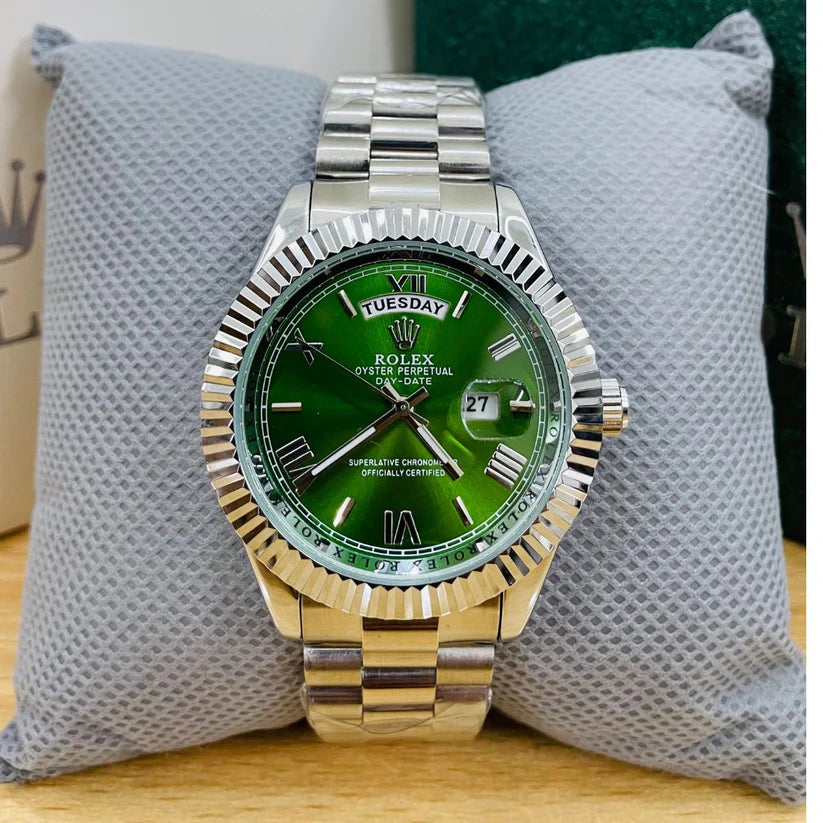 ROLEX DAY-DATE - OLIVE GREEN DIAL