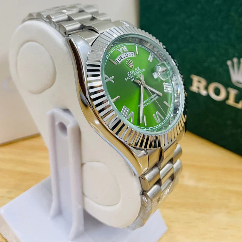 ROLEX DAY-DATE - OLIVE GREEN DIAL