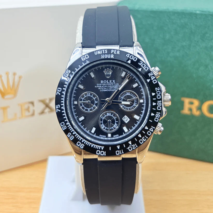 ROLEX DAYTONA STRAP BLACK