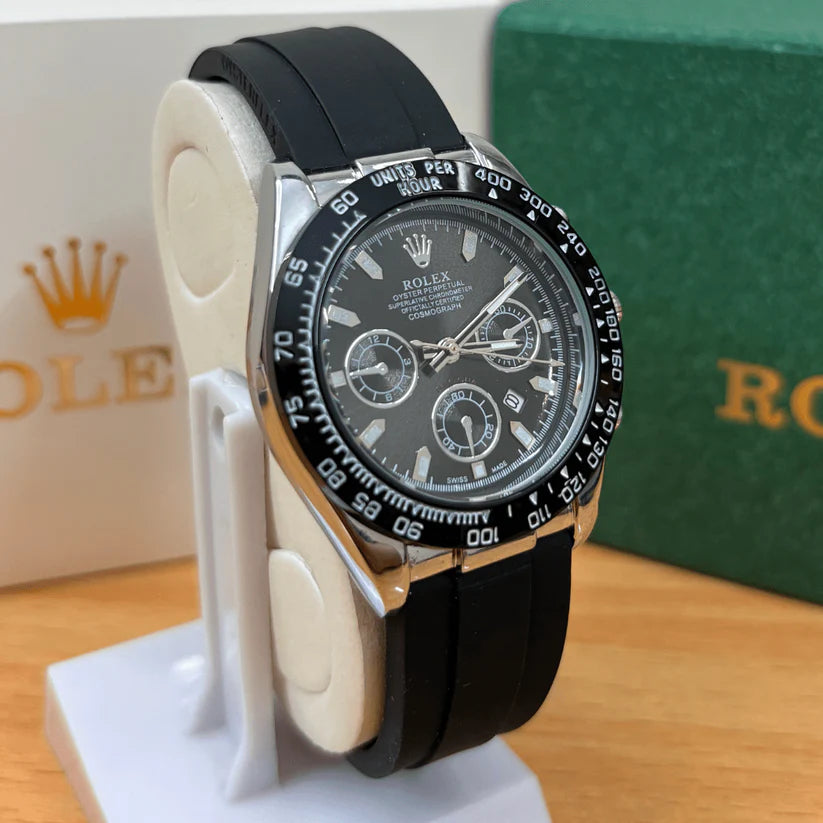 ROLEX DAYTONA STRAP BLACK