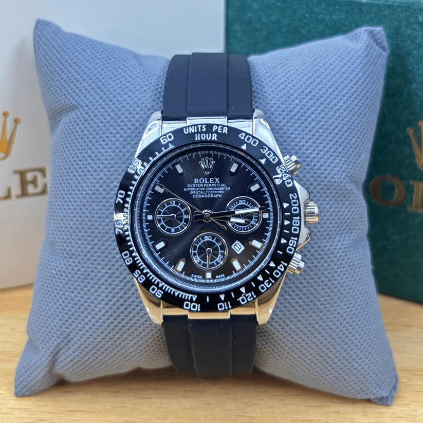 ROLEX DAYTONA STRAP BLACK