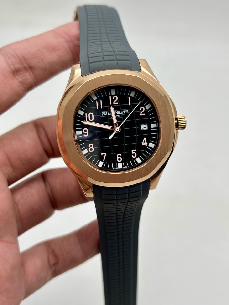 PATEK PHILLIPE TROPICAL STRAP - BLACK