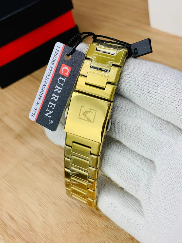 CURREN 8440 - GOLDEN BLACK