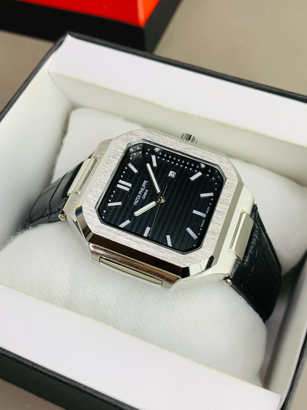 PATEK PHILLIPE GENEVA LEATHER STRAP