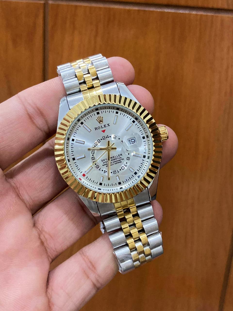 ROLEX SKY DWELLWER WHITE DIAL