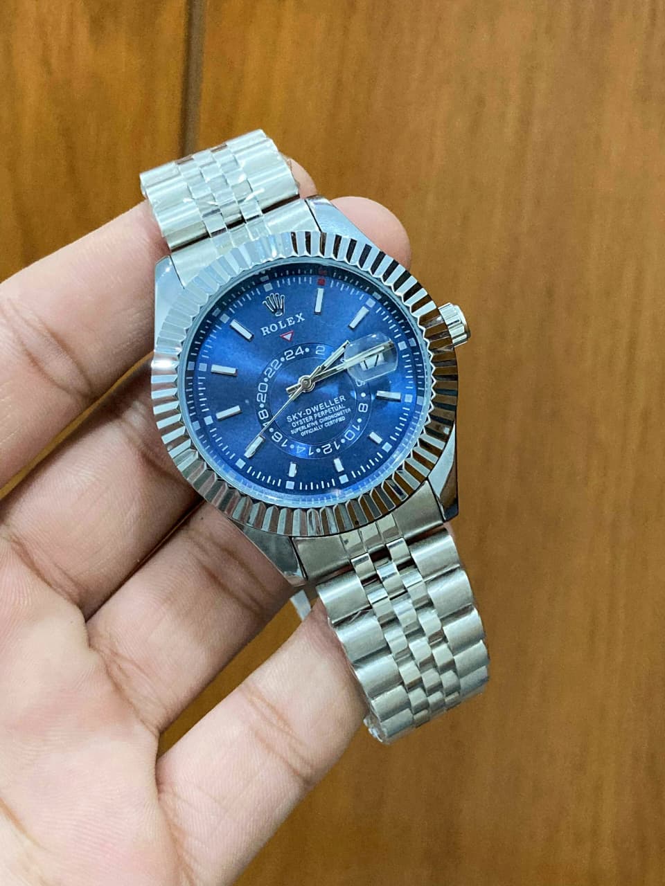 ROLEX SKY DWELLER BLUE DIAL