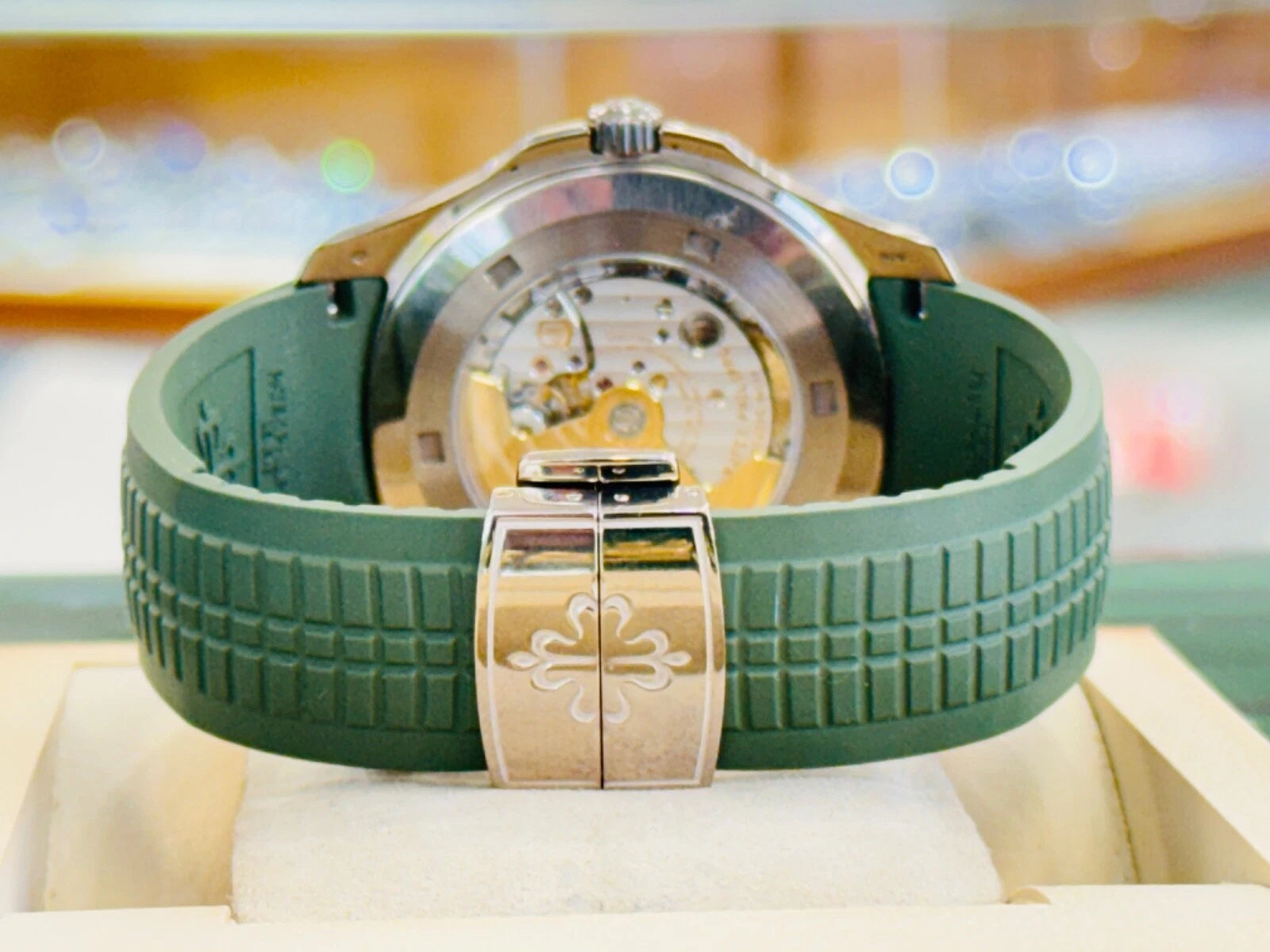 PATEK PHILLIPE TROPICAL STRAP - GREEN