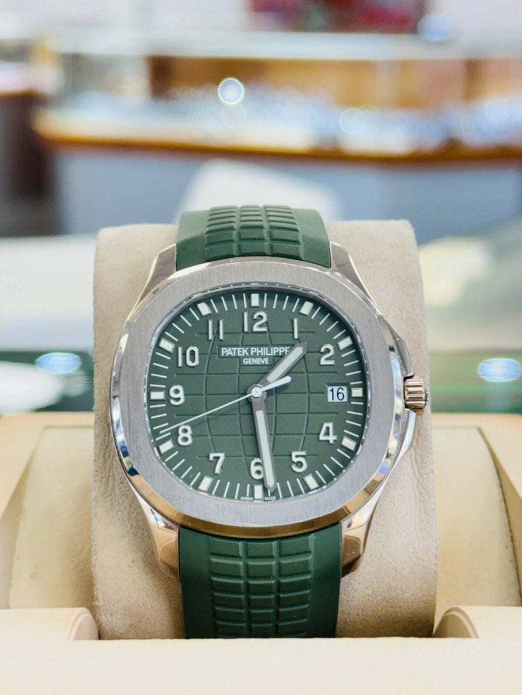 PATEK PHILLIPE TROPICAL STRAP - GREEN